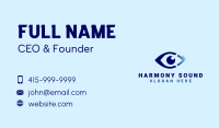 Optic Eye Care Letter C Business Card