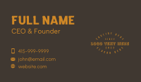 Brand Business Card example 3