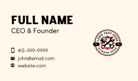 Piston Wrench Repair Business Card