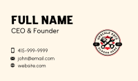 Piston Wrench Repair Business Card Image Preview