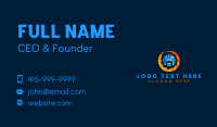 Warm Business Card example 1