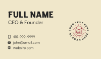 Boxing Glove Sports Business Card