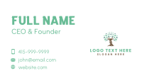 Nature Healthy Tree  Business Card Design