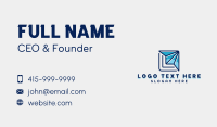 Delivery Logistics Plane Business Card