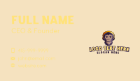 Monkey Ape Mascot Business Card