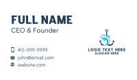 Fish Anchor Sea Business Card Design