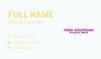 Outerspace Business Card example 3