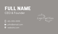 Dresses Business Card example 1