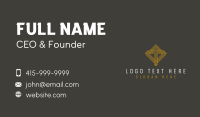 Corporate Firm Letter T Business Card
