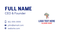 African Business Card example 1