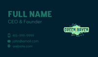 Green Swamp Pond  Business Card Image Preview