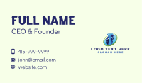 Disinfect Spray Cleaning Business Card