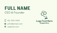 Green Recycle Chef Business Card