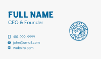 Wave Surfer Resort Business Card Design