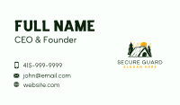 Tent Business Card example 4