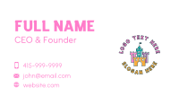 Children Castle Fortress Business Card