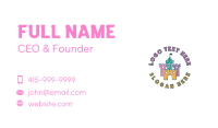 Amusement Park Business Card example 4