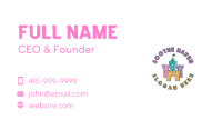 Children Castle Fortress Business Card