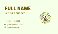 Woodworking Carpentry Emblem Business Card