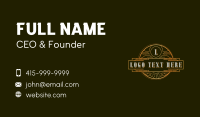 Geometric Art Deco Frame Business Card