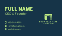 Jalousie Business Card example 3