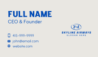 Digital Agency Letter N Business Card
