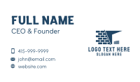 Brick Storage Building  Business Card Image Preview