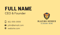 Phoenix Bird Shield Business Card