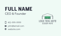 Factory Warehouse Building Business Card