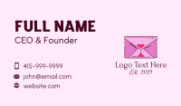 Hourglass Business Card example 2