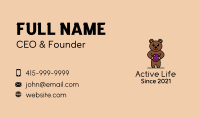 Teddy Bear Toy Business Card