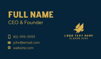 Flying Eagle Bird Business Card