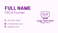 Pop Music Business Card example 3