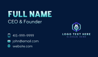 Electric Plug Charge Business Card