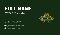 Coat Of Arms Business Card example 3