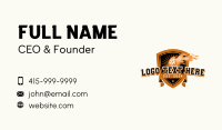 Pickleball Flame Varsity Business Card