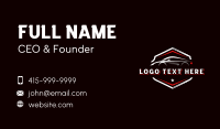 Car Mechanic Garage Business Card