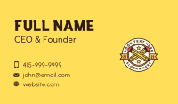 Cartoon Drawing Pencil Business Card