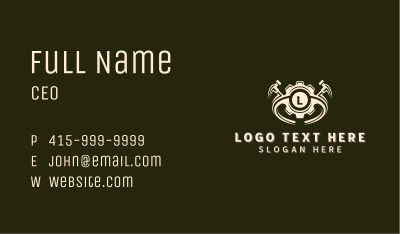 Industrial Handyman Tools Business Card Image Preview