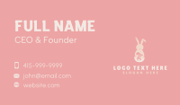 Pet Rabbit & Bunny Business Card Design