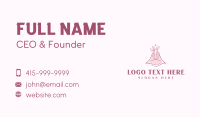 Dressmaker Clothing Tailor Business Card Design