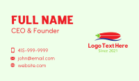 Chili Surfing Paddle Board Business Card
