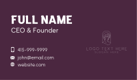 Lady Statue Decoration Business Card