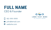 Construction Hammer Roof Business Card