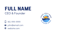 Coastal Beach Resort Business Card Design