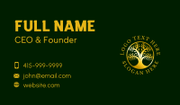 Gold Tree Plantation Business Card