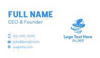 Marine Fish Whirlpool Business Card