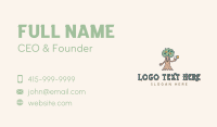 Orange Tree Garden Business Card