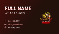 Flaming Bee Gaming Business Card