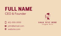 Undergarment Business Card example 3